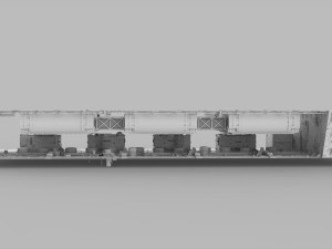 Sci-fi architecture elements collection 11 Modelo 3D