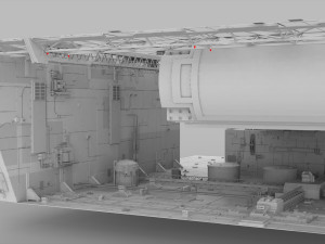Sci-fi architecture elements collection 11 Modelo 3D