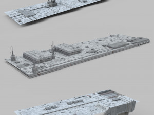 Sci-fi architecture elements collection 10 3D 모델