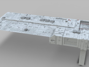 Sci-fi architecture elements collection 10 3D 모델
