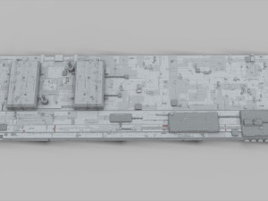 Sci-fi architecture elements collection 10 3D 모델