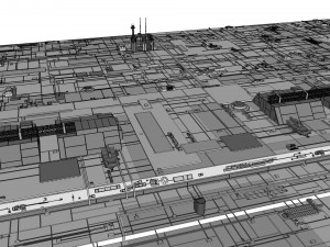 Sci-fi architecture elements collection 10 3D 모델