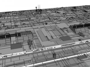 Sci-fi architecture elements collection 10 3D Model