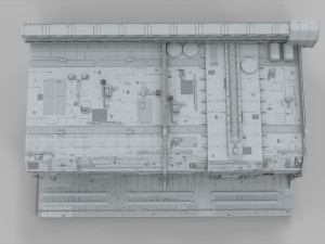Sci-fi architecture elements collection 9 Modelo 3D