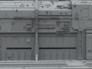 Sci-fi architecture elements collection 9 Modelo 3D