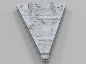 Sci-fi architecture elements collection 9 3D Model