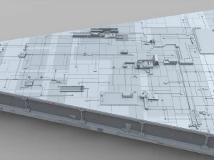 Sci-fi architecture elements collection 9 3D Model
