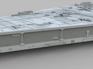 Sci-fi architecture elements collection 9 3D Model