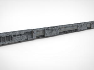 Sci-fi architecture elements collection 8 Model 3D