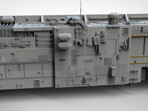 Sci-fi architecture elements collection 8 Model 3D