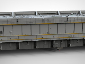 Sci-fi architecture elements collection 8 Model 3D