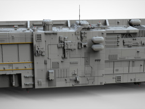 Sci-fi architecture elements collection 8 Model 3D