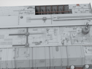 Sci-fi architecture elements collection 8 Model 3D