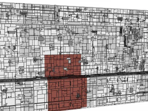 Cole&ccedil;&atilde;o de elementos de arquitetura de fic&ccedil;&atilde;o cient&iacute;fica 8 Modelo 3D