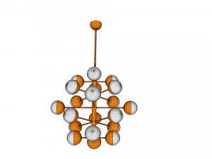 Lampadario Modello 3D