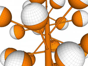 Lampadario Modello 3D