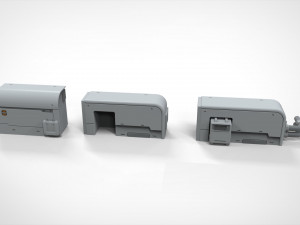 Sci-fi architecture elements collection 22 3D Model