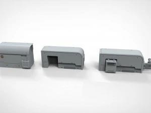 Sci-fi architecture elements collection 22 3D Model
