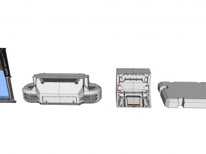 Sci-fi architecture elements collection 22 3D Model