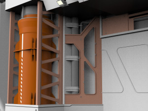 Sci-fi architectural element 12 Modèle 3D