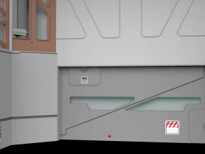 Sci-fi architectural element 12 3D Model