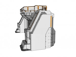 Sci fi door 4 3D Model