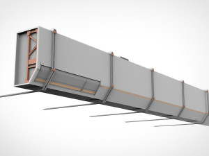 Sci-fi architecture elements collection 12 3D मॉडल