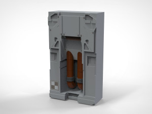 Sci-fi architecture elements collection 12 3D मॉडल