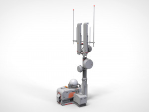 Sci fi antenna 16 3D Model
