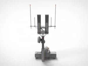 Научно-фантастическая антенна 16 3D Модель
