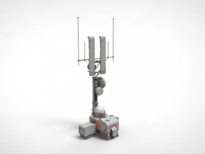 Научно-фантастическая антенна 16 3D Модель