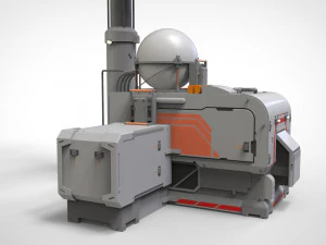 Научно-фантастическая антенна 16 3D Модель