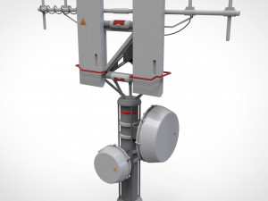 Sci fi antenna 16 3D Model