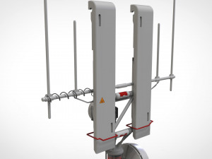 Sci fi antenna 16 3D Model