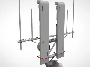 Научно-фантастическая антенна 16 3D Модель