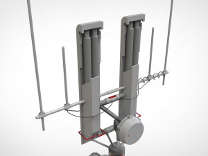 Sci fi antenna 16 3D Model