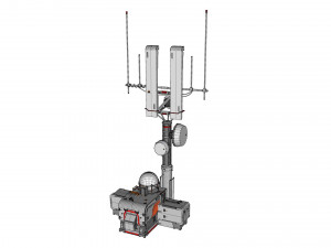 Sci fi antenna 16 3D Model
