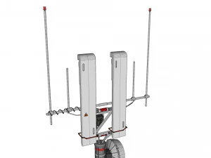 Научно-фантастическая антенна 16 3D Модель