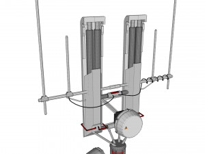 Sci fi antenna 16 3D Model