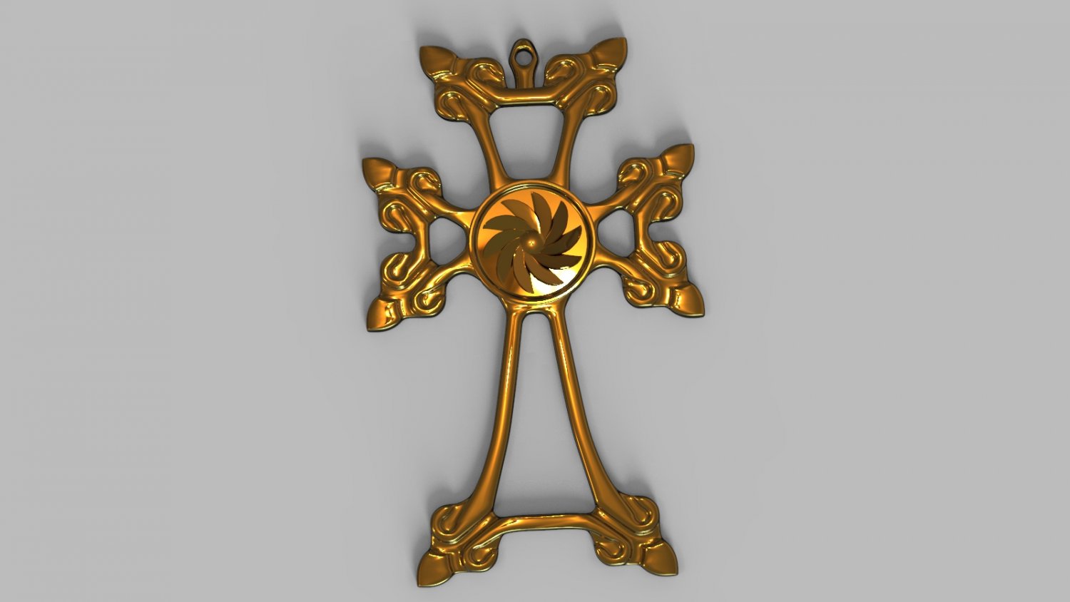 Cross 3d Print Model 3d Model In Jewellery 3dexport