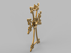 cross 3d print model 3D Print Model