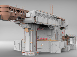 Sci-fi architecture 8 3D मॉडल
