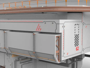 Bilim kurgu mimarisi 8 3D Model