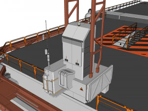 Bilim kurgu mimarisi 8 3D Model
