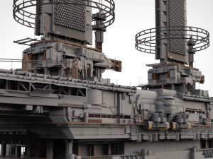 The missile attack warning system 3D Model