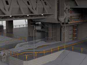 The missile attack warning system 3D Model