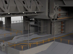 The missile attack warning system 3D Model