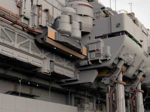 The missile attack warning system 3D Model
