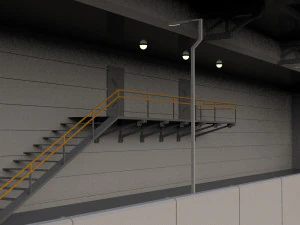 The missile attack warning system 3D Model