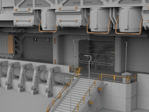 The missile attack warning system 3D Model
